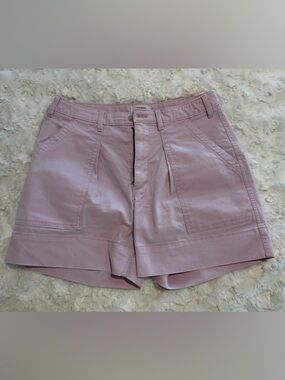Banana Republic Pale Pink High-Rise Shorts
